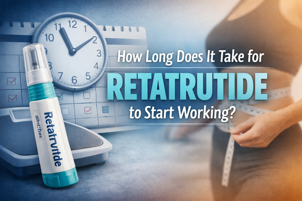 how long does retatrutide take to start working