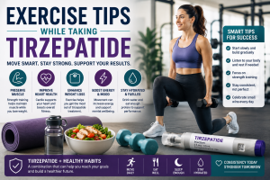 exercise tips while taking tirzepatide