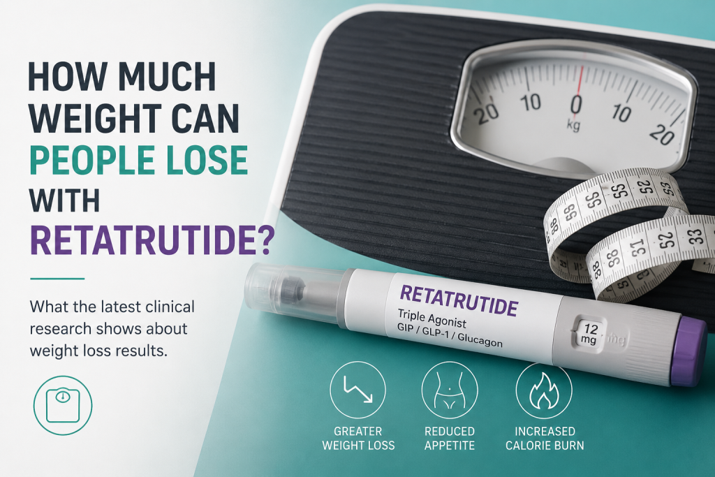 how much weight can you lose with retatrutide